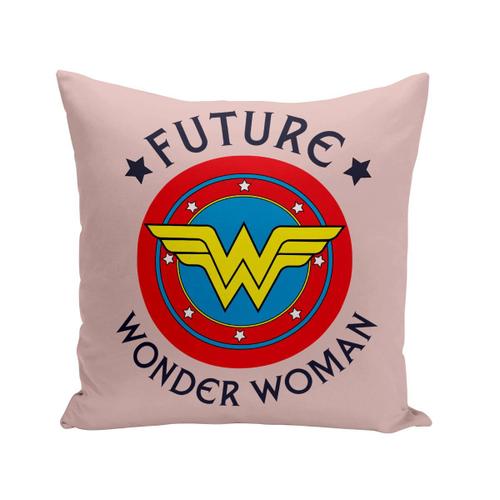 Coussin 40x40 Cm Future Wonder Woman Super Heroine Bd Maman