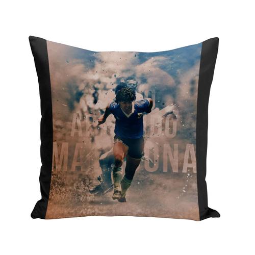 Coussin 40x40 Cm Diego Maradona 10 Argentine Football Artwork