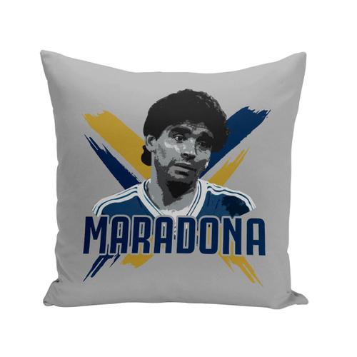 Coussin 40x40 Cm Maradona Artwork Naples Argentine Football