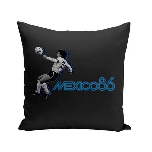 Coussin 40x40 Cm Maradona Mexico 86 Argentine Football Coupe Du Monde