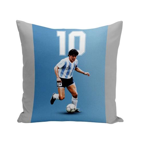 Coussin 40x40 Cm Diego Maradona 10 Argentine Football 80's