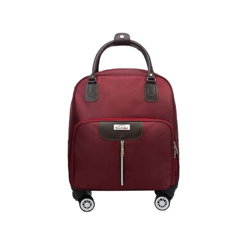 Sac cabine Valise à roulettes Rouge foncé