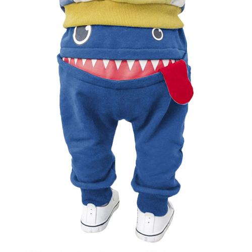 Vavshop Pantalon Toddler Bébé Garçon Jambières de Langue Requin Sarouel pour Les Enfants de 0 à 4 Ans