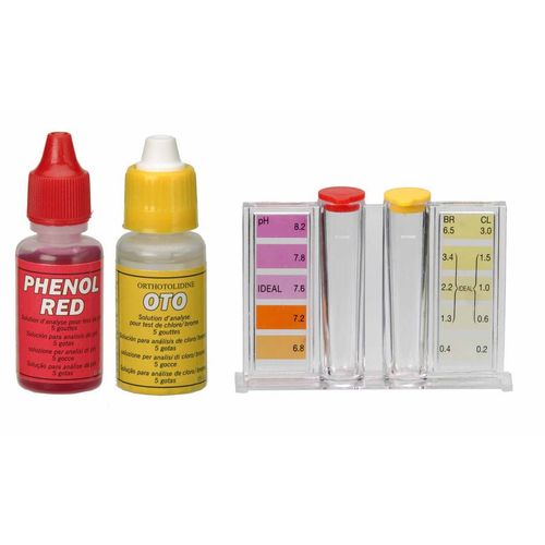 Trousse d'analyse liquide ph/chlore