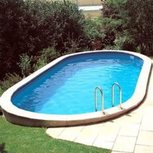 Kit piscine enterrée acier sumatra ovale 500 x 300 x h120 cm