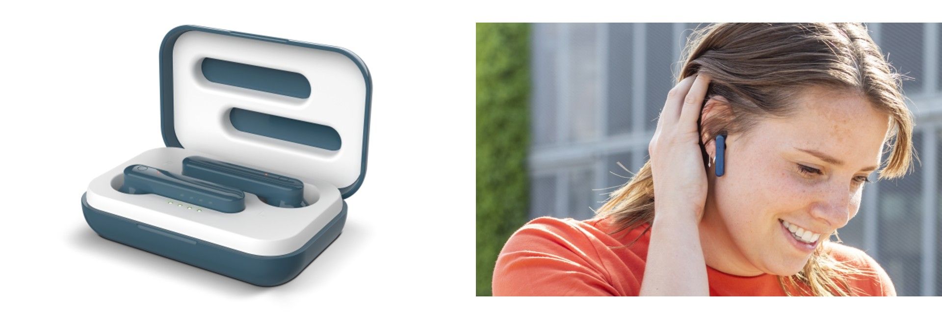 Trust Primo Touch couteurs Bluetooth sans Fil Bleu image 1 | Rakuten