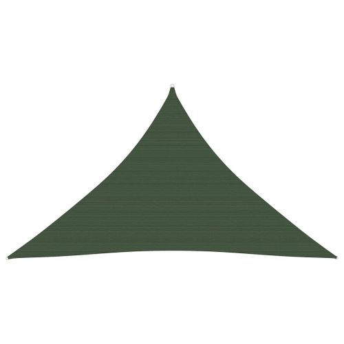 Vidaxl Voile D'ombrage 160 G/M² Vert Foncé 2,5x2,5x3,5 M Pehd