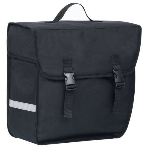 Vidaxl Sac De Vélo Simple Pour Porte-Bagages Étanche 21 L Noir