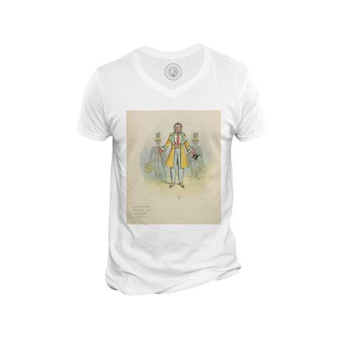 T-Shirt Homme Col V Draner Dessin Un Bresilien La Vie Parisienne 1866