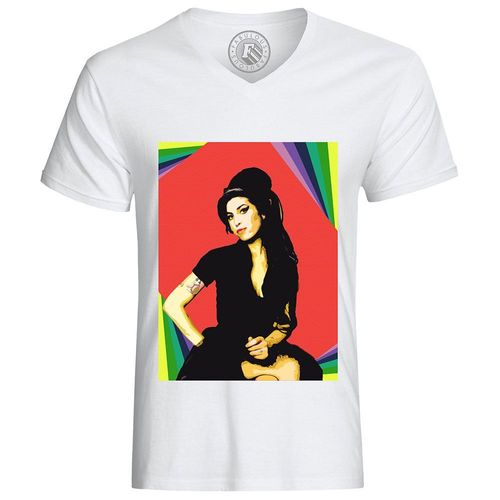 T-Shirt Amy Winehouse Pop Blues Fashion Homme Rock Star
