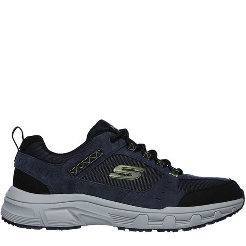 Baskets Skechers Oak Canyon Bleu Marine/lime