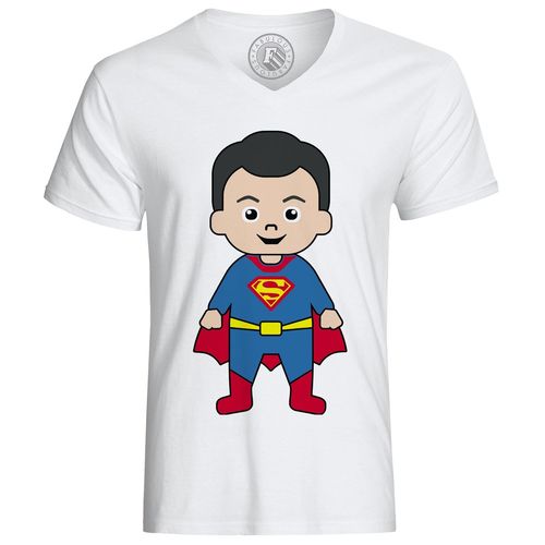 T-Shirt Homme Bébé Superman Dessin Mignon