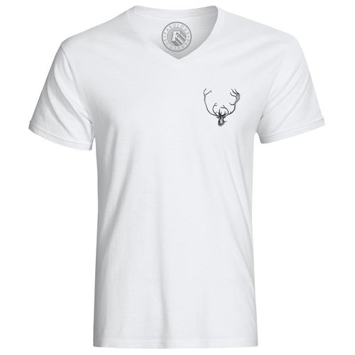 T-Shirt Homme Tête De Cerf Animaux Nature