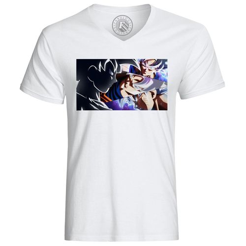 T-Shirt Homme Dragon Ball Son Goku Déterminé Vues Bd 1 Anime Manga Japon