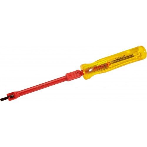 Tournevis pose-vis avec guide à tige coulissante - pour vis à fente 3 mm SAM OUTILLAGE