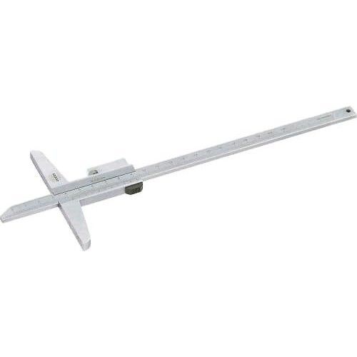 Jauge de profondeur au 1/50ème de mm avec coffret bois SAM OUTILLAGE