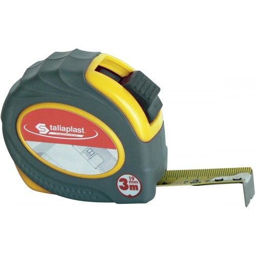 Mesure bi-matière boîtier jaune - 19 mm - 3 m TALIAPLAST