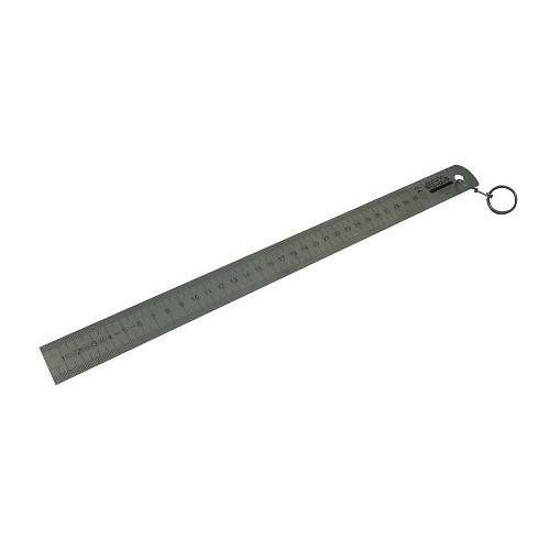Réglet flexible 200 mm avec clip inox - graduation profonde anti-reflets SAM OUTILLAGE