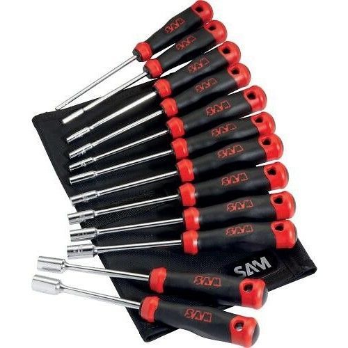 Trousse de 12 clés à douilles emmanchées S1 pour vis à accès limité SAM OUTILLAGE