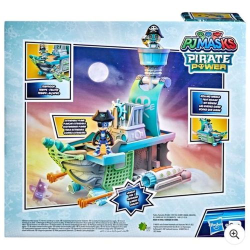 Pj Masks Sky Pirate Battleship Vehicle Playset With 2 Action Figures