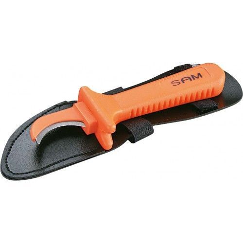 Couteau d'électricien isolé 1000 V Z-373 avec étui de protection SAM OUTILLAGE