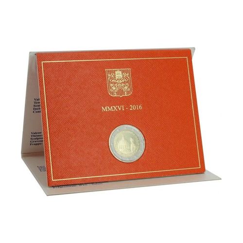 Coffret 2 Euros Bu Commemorative Vatican 2016 "Gendarmerie"