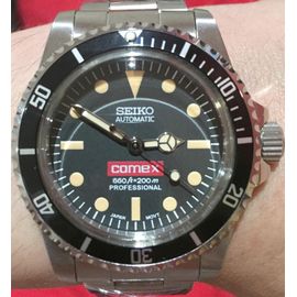 Seiko Mod Vintage 5512 5513 Comex Hommage Mouvement Nh35 Automatique