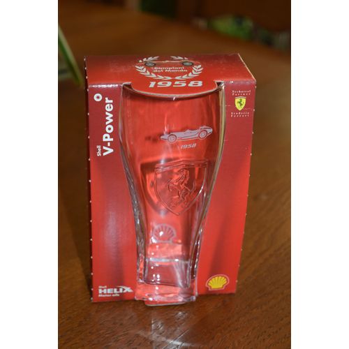 Verre Ferrari Collection Shell Glasses 1958 Dino 246 F1