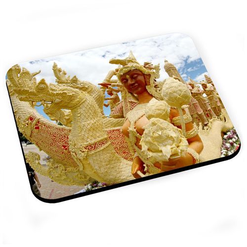 Tapis de Souris Char du Festival Des Bougies Thaïlande Carnaval Du Monde