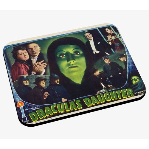 Tapis de Souris Vieille Affiche Française de Film La fille de Dracula Rétro Poster Cinéma Vintage