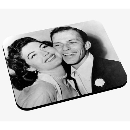 Tapis de Souris Photo de Stars Célébrités Ava Gardner et Frank Sinatra Acteurs Vieux Cinéma Original 1