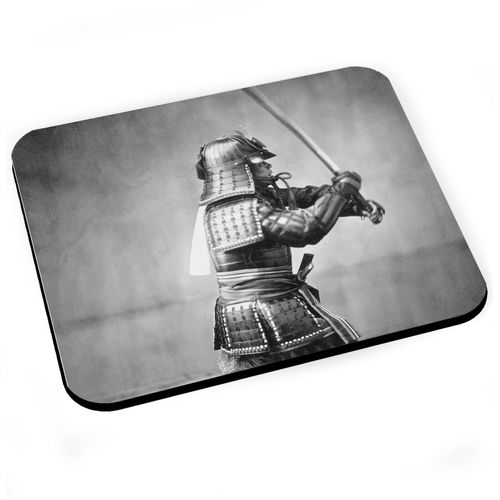 Tapis de Souris Samourai Photo Ancienne Japon Epee Vintage