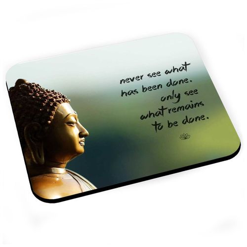 Tapis de Souris To Be Done Citation Inspirante Anglais Bouddha Bouddhisme Bien Etre Spiritualite