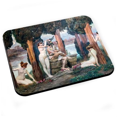 Tapis de Souris Paul Gervais La Folie de Titania Peinture Mythologie