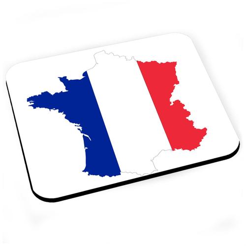 Tapis de Souris Drapeau Carte France Football Sport Equipe National USA