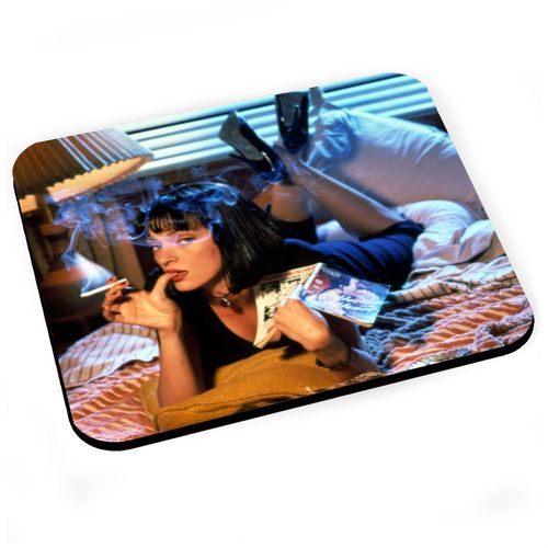 Tapis de Souris Uma Thurman Pulp Fiction Cigarette Tarantino Actrice Cinema