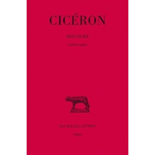 Discours - Tome 10, Catilinaires
