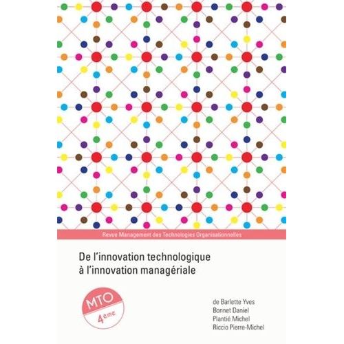 De L'innovation Technologique À L'innovation Managériale