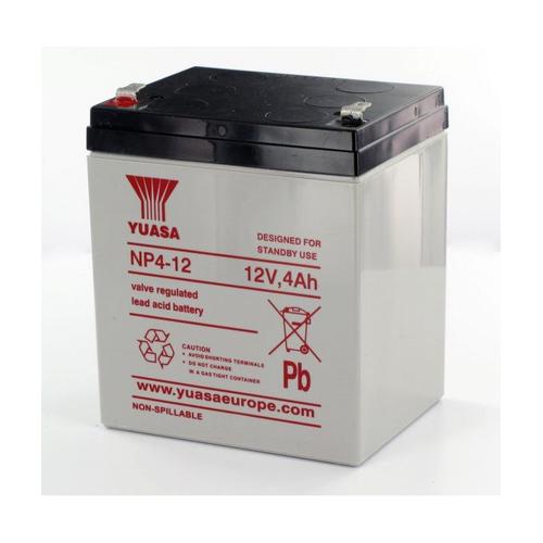 Batterie Plomb Yuasa 12V 4Ah NP4-12