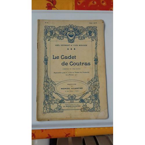 Le Cadet De Coutras Edition Du Monde Illustré 1911