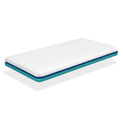 Matelas 80x190 Basic Pro Epaisseur 14 Cm Dehoussable- Ergonomique- Respirant- Lavable- Memoire. Ideal Pour Lit Gigogne