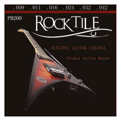 Rocktile Cordes Pour Guitare Électrique «Super Light »