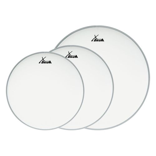 Xdrum Session Coated Set Des Peaux Pour Batterie, 12" 13" 16"