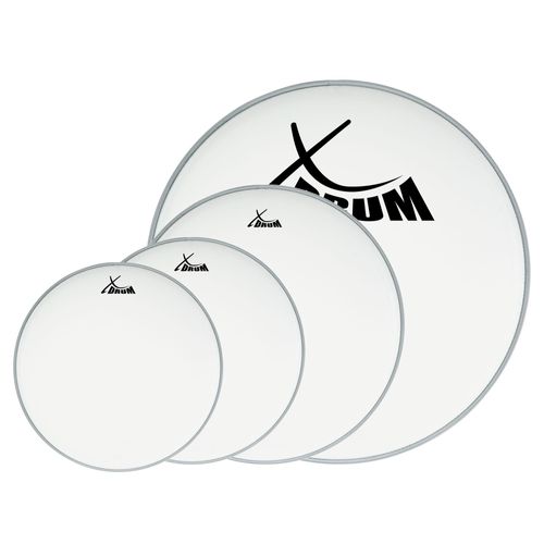 Xdrum Session Coated Set Des Peaux Pour Batterie, 12" 13 16" 22