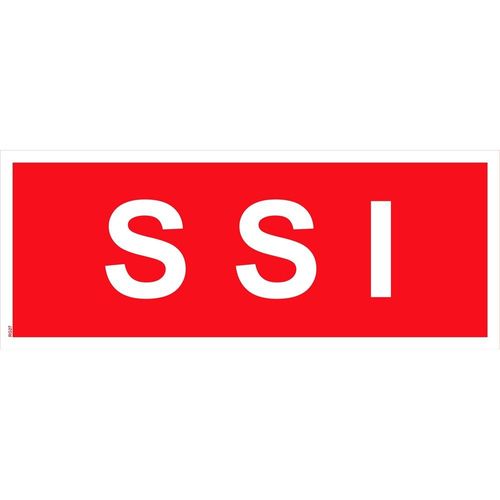 Panneau "SSI" PVC - 200x80 mm