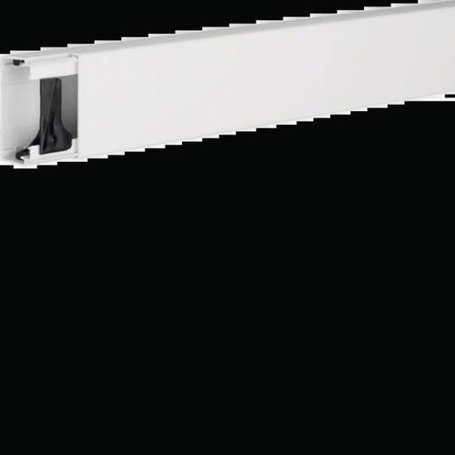 Goulotte électrique PVC 30x60mm blanc 2m tehalit.LF Hager LF3006009016