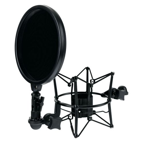 Pronomic Msp-45 Suspension De Microphone Avec Filtre Anti-Pop 45-52 Mm