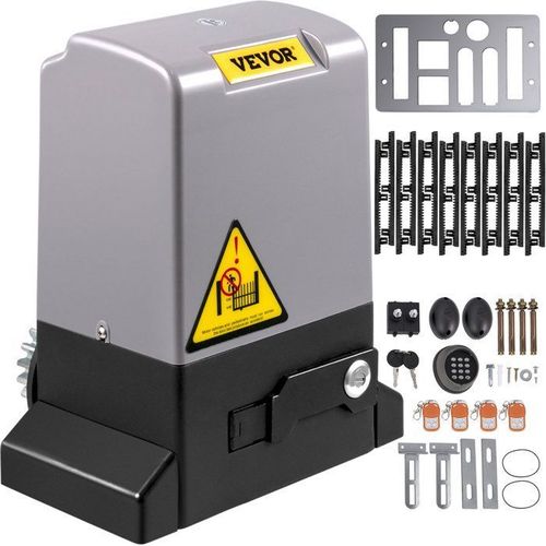 Ouvre-Porte Coulissant - VEVOR - Portail auto 1800 kg 4 télécommande contrôle APP,Ouvre Portail Automatique 8 m