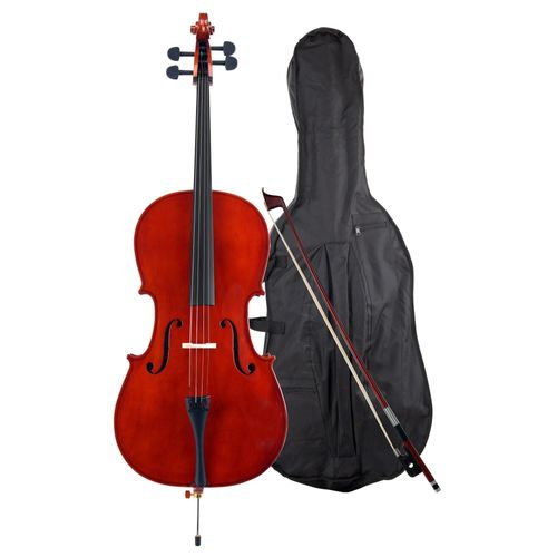 Classic Cantabile Cp-100 Cello 4/4 Set Avec Sac + Archet