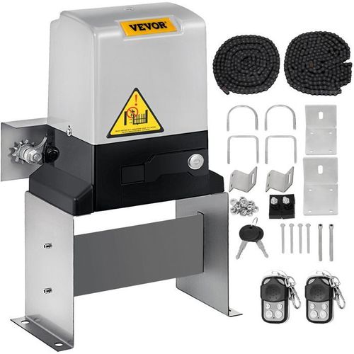 Ouvre-Porte Coulissant - VEVOR - Automatique à moteur 1400 kg avec télécommandes,vitesse de déplacement 13 m/min
